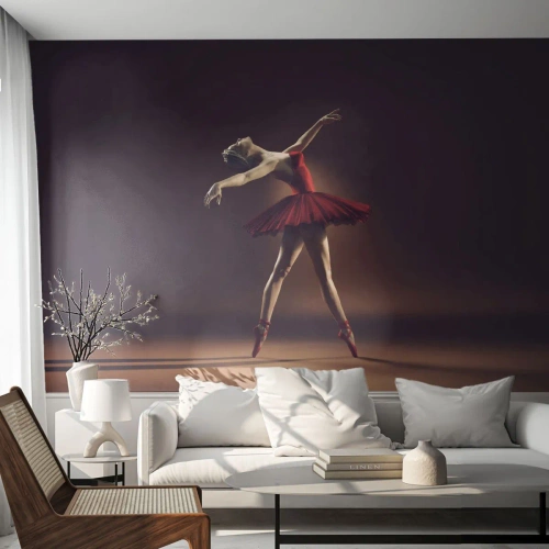 Selbstklebende Fototapete Deluxe Sticker - Eine Primaballerina - Ballerina, Tanzen, Ballett - 100x70 cm