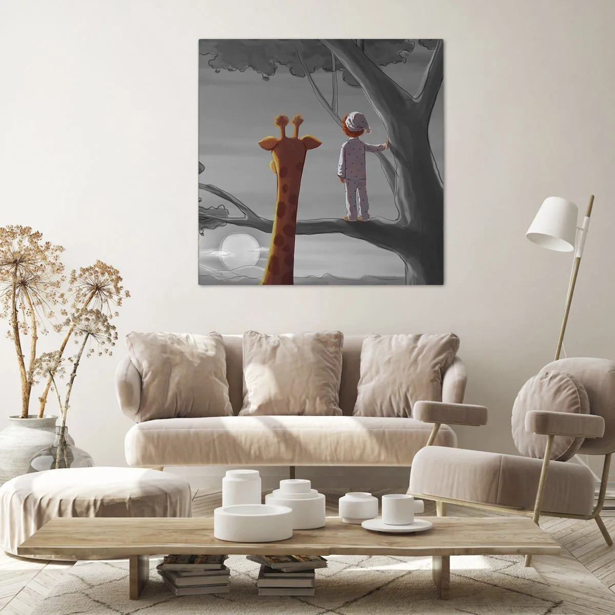 Bild auf Leinwand - Leinwandbild - Das passiert wirklich - 30x30 cm