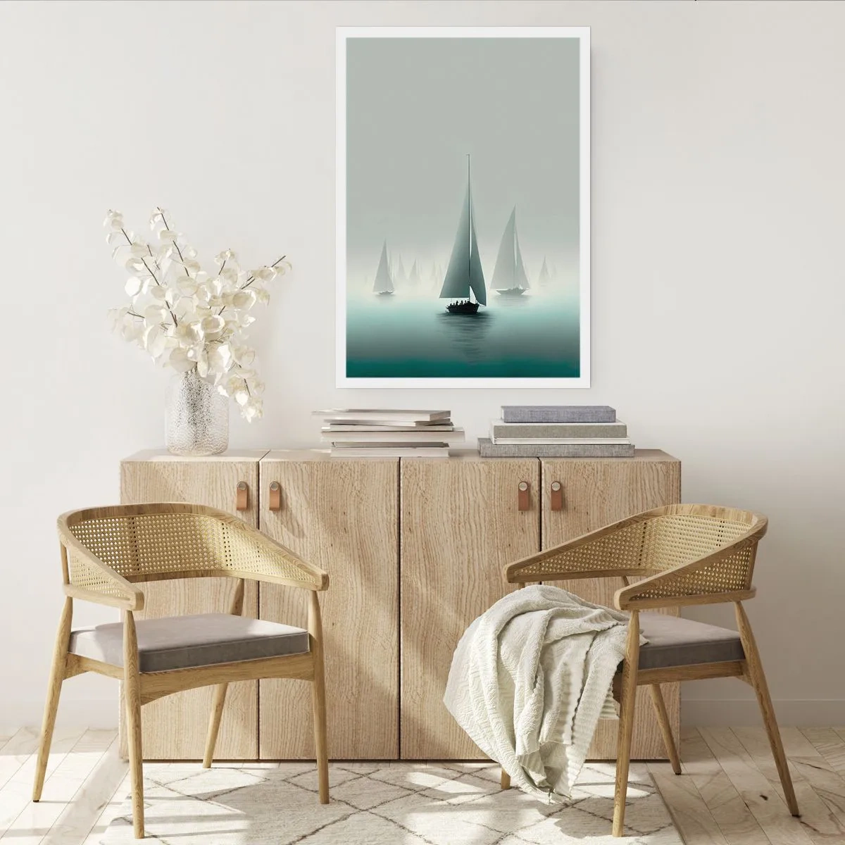 Poster - Aus Nebel - 40x50 cm