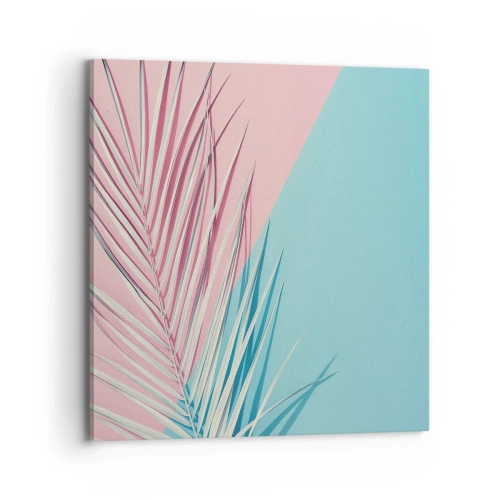 Bild auf Leinwand - Leinwandbild - Tropischer Eindruck - 70x70 cm