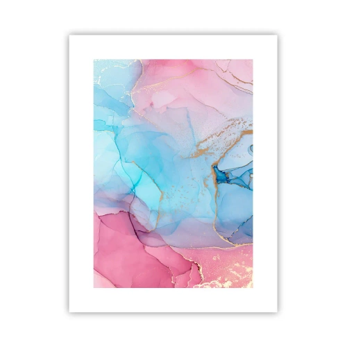 Poster - Begegnung und Durchdringung - 30x40 cm