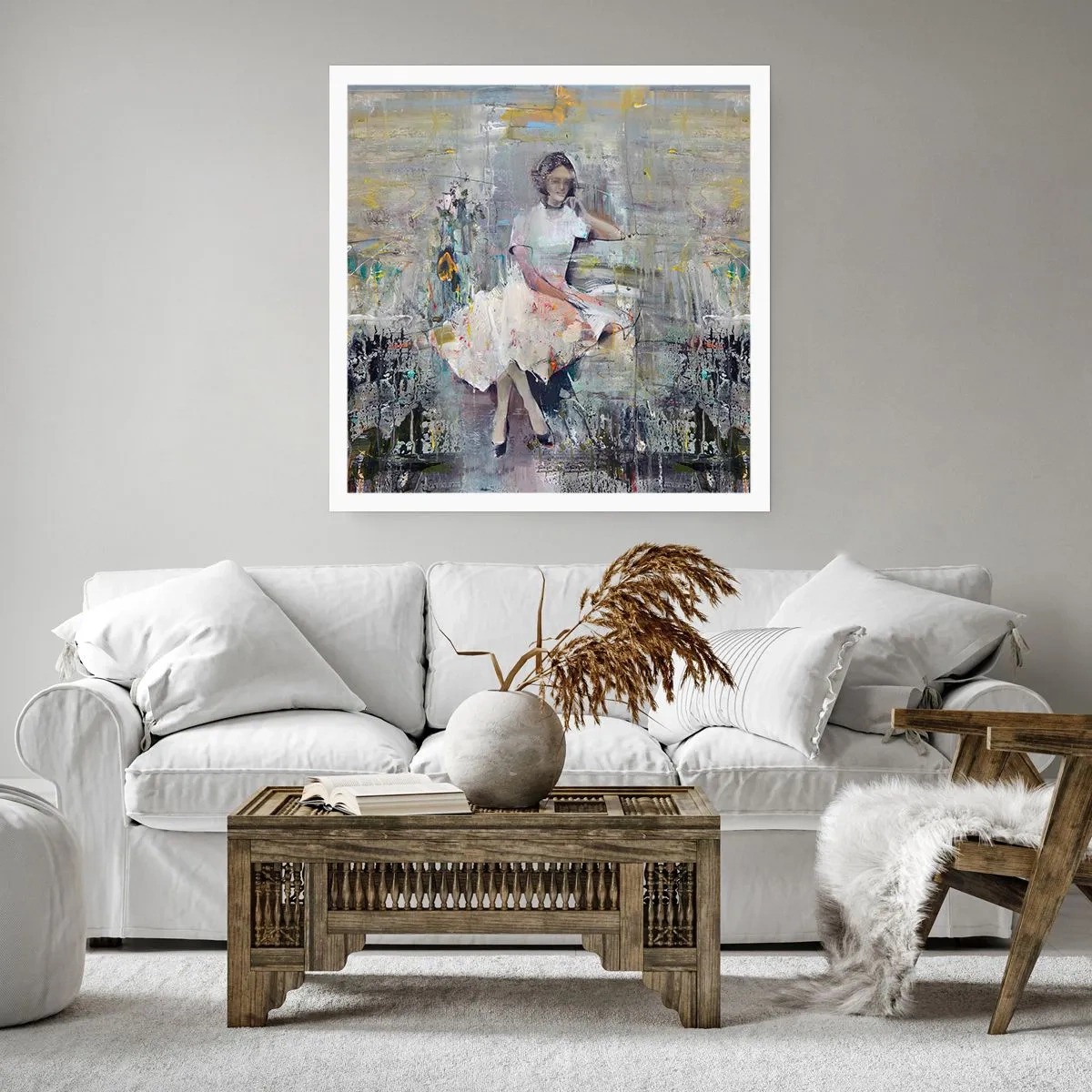 Poster - Klassisch und modern - 50x50 cm