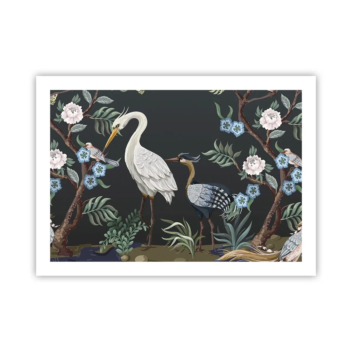 Poster - Vogelparade - 70x50 cm