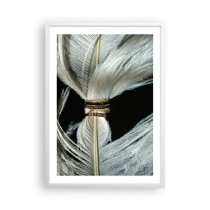 Poster in einem weißen Rahmen - ... und ich werde dich nicht verlassen ... - 50x70 cm