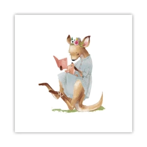 Poster - Lies mir vor Mama - 40x40 cm