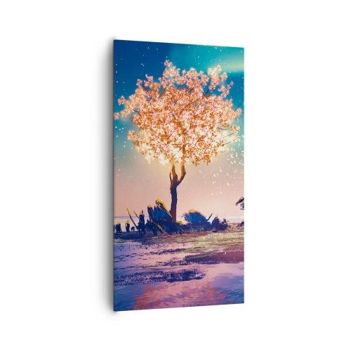 Bild auf Leinwand - Leinwandbild - Die Natur vergeht nicht - 65x120 cm