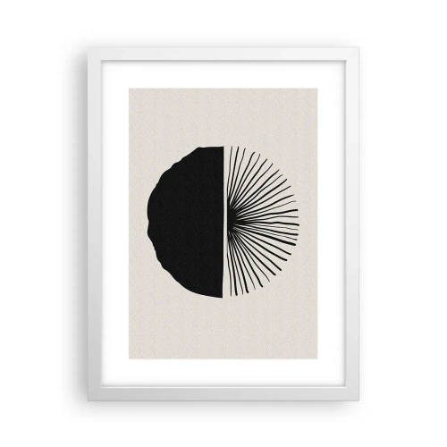 Poster in einem weißen Rahmen - Eine Reihe von Möglichkeiten - 30x40 cm