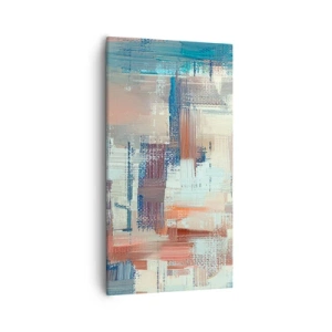 Bild auf Leinwand - Leinwandbild - Zum Licht kommen - 55x100 cm