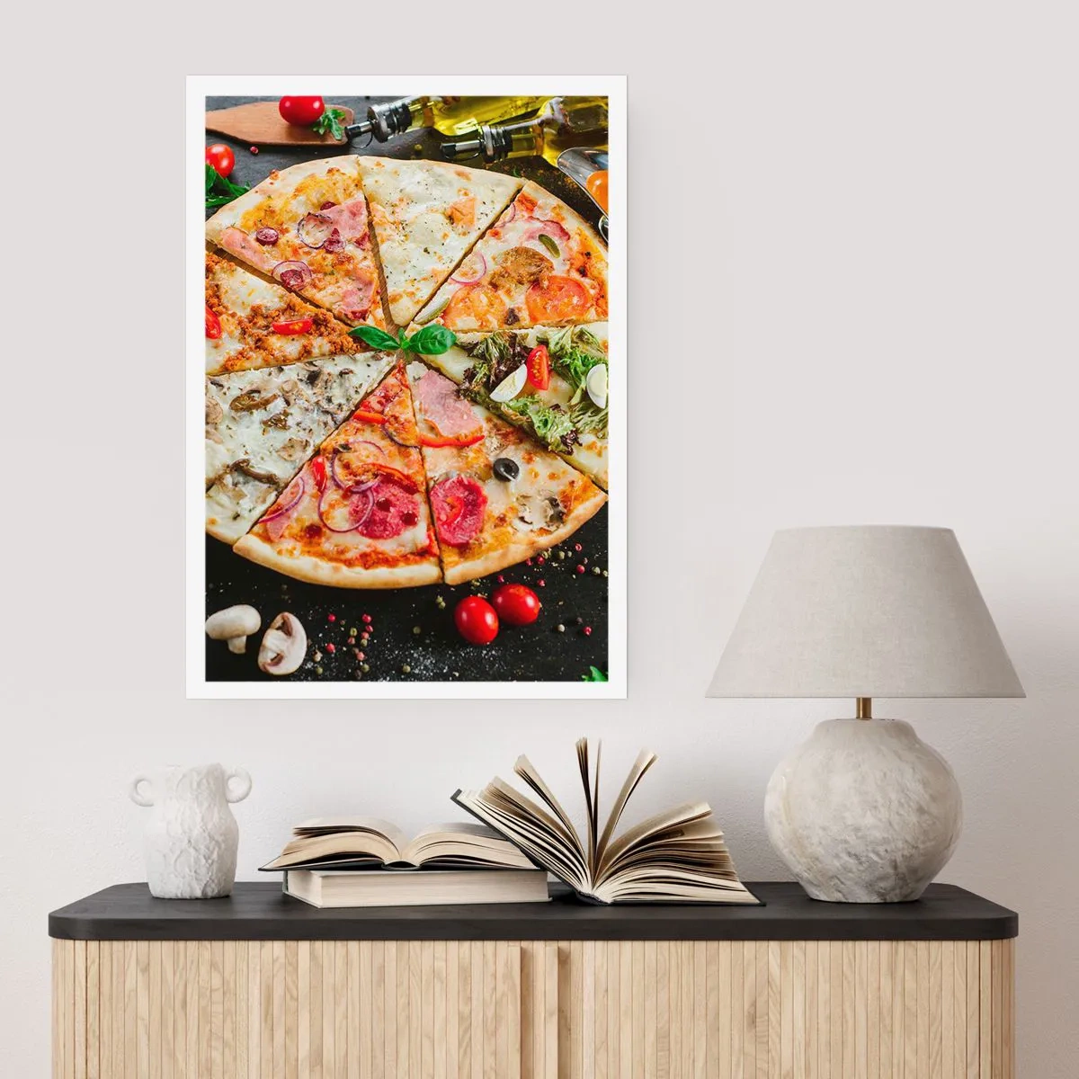 Poster - Eine Reihe von Geschmacksrichtungen - 61x91 cm