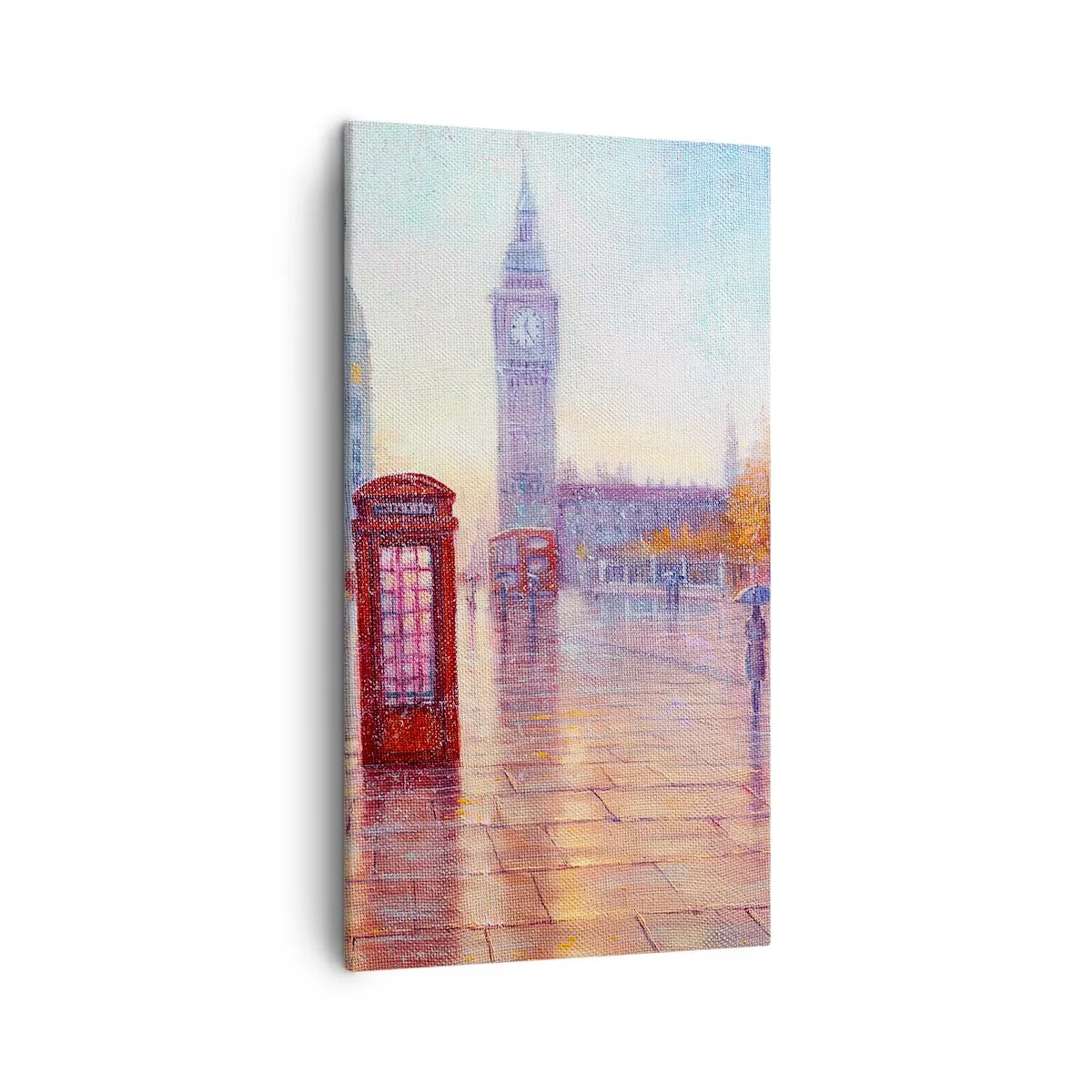 Bild auf Leinwand - Leinwandbild - Londoner Herbsttag - 45x80 cm
