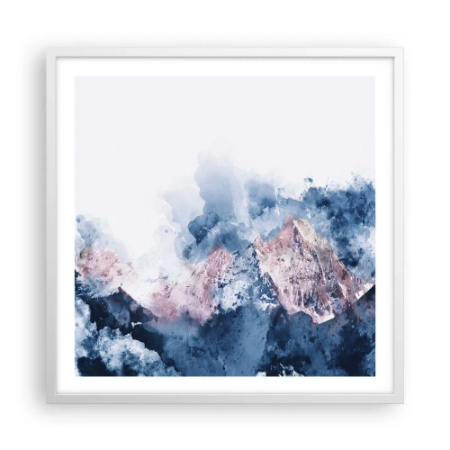 Poster in einem weißen Rahmen - Das sind die Spitzen! - 60x60 cm