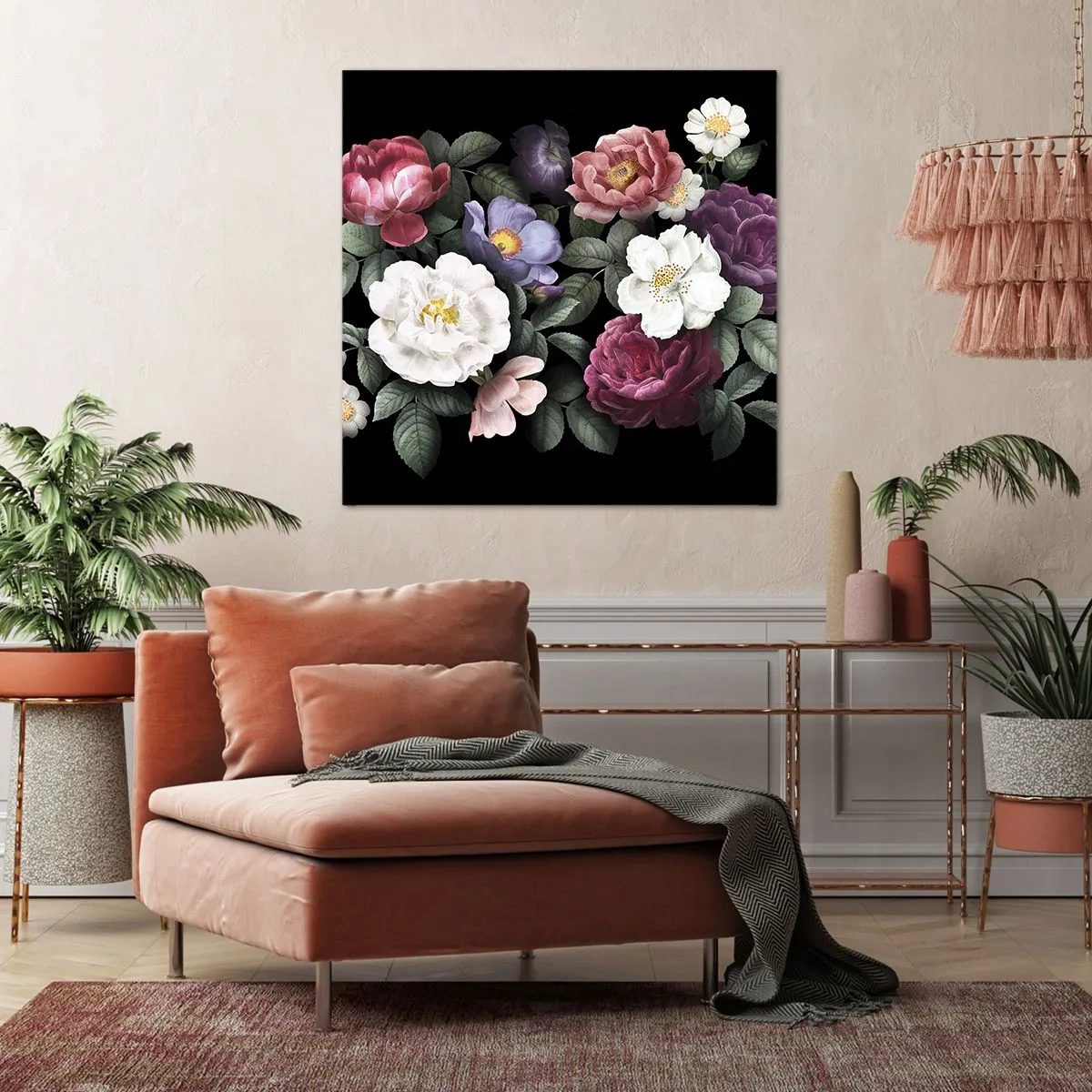 Bild auf Leinwand - Leinwandbild - Aus dem Englischen Garten - 70x70 cm