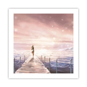 Poster - Im Licht eines Traums - 50x50 cm