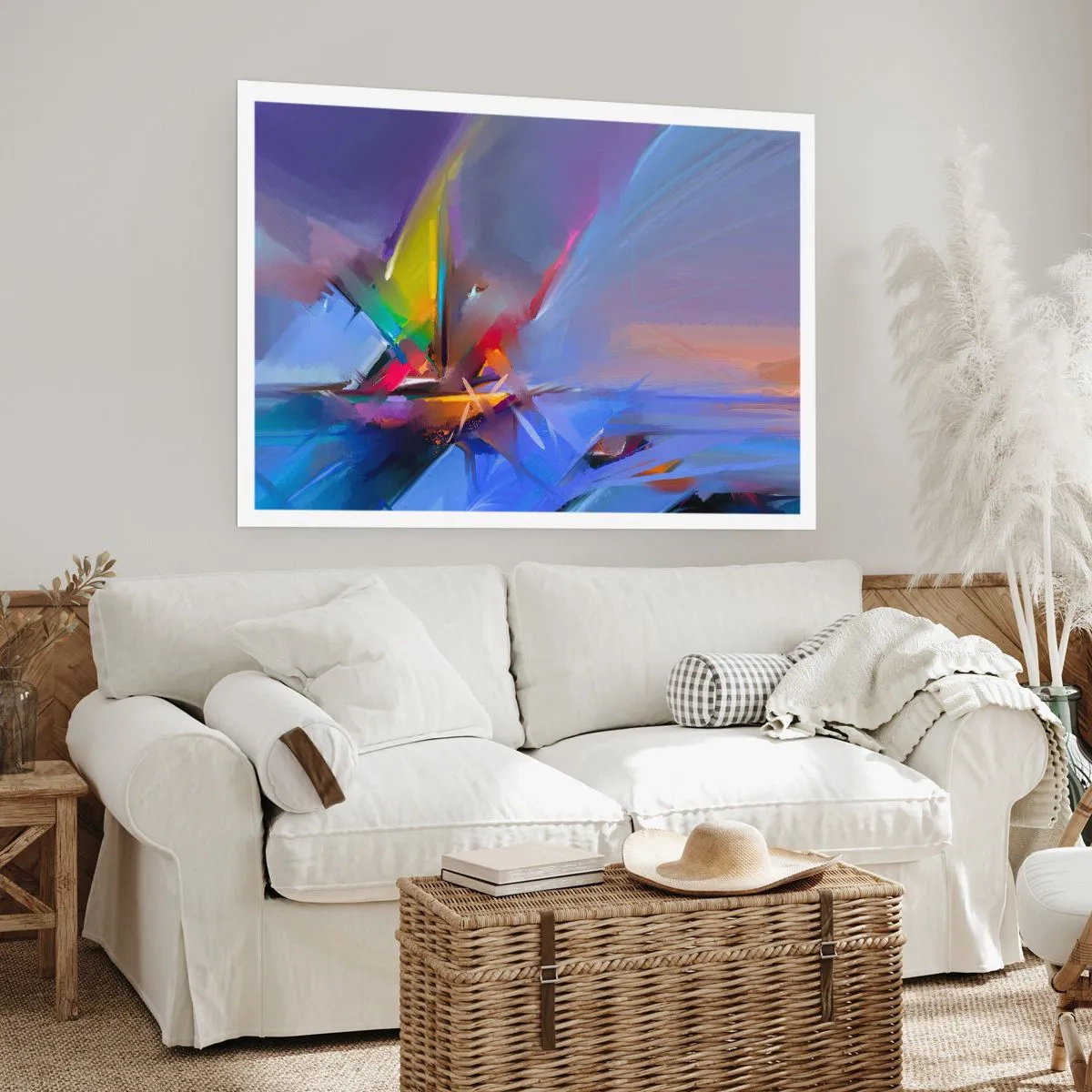 Poster - Propeller wie ein Vogel - 70x50 cm