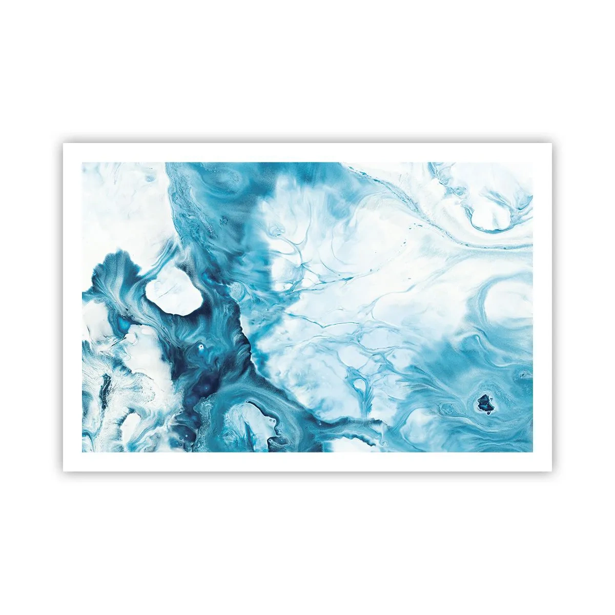 Poster - Blaues Konzert - 91x61 cm