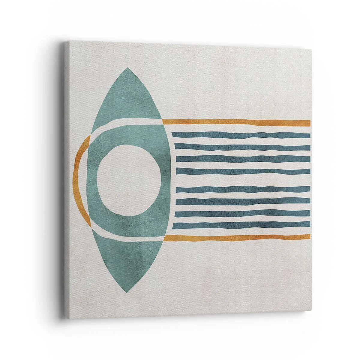 Bild auf Leinwand - Leinwandbild - Zeichen und Rituale - 40x40 cm