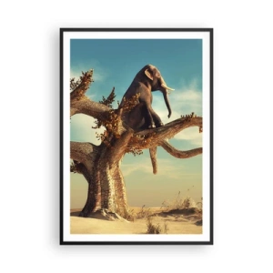 Poster in einem schwarzem Rahmen - Ein neuer Standpunkt - 70x100 cm