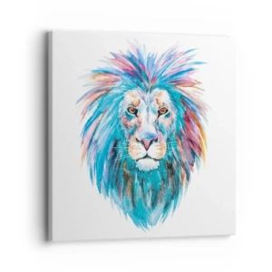 Bild auf Leinwand - Leinwandbild - Eine elektrisierende Aura - 30x30 cm