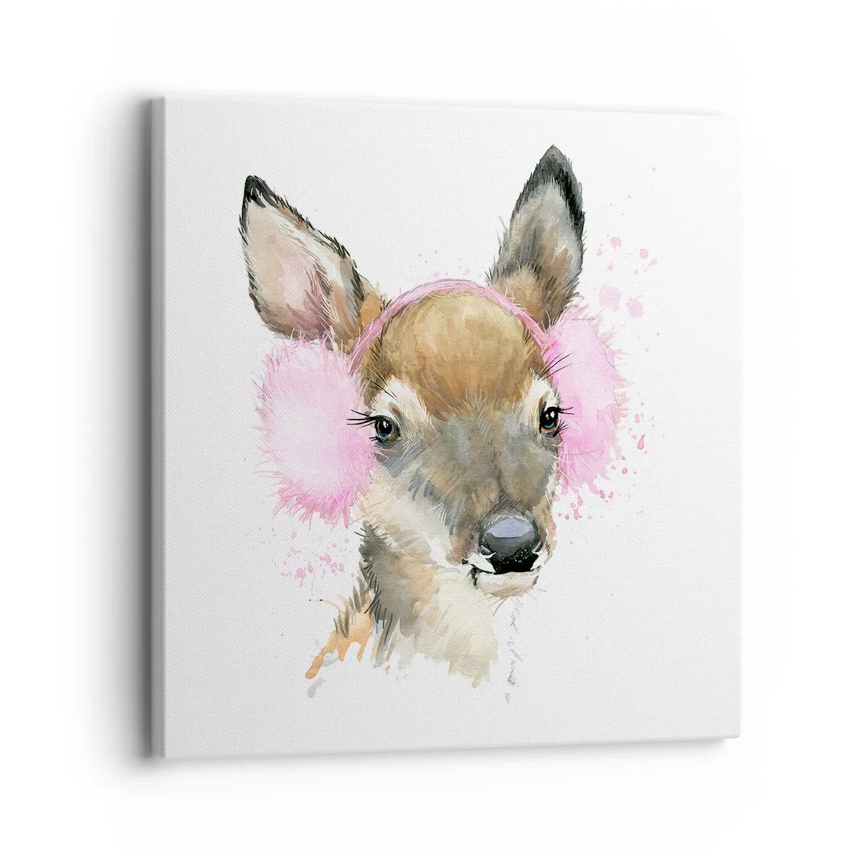 Bild auf Leinwand - Leinwandbild - Und der Frost ist nicht mehr schrecklich - 30x30 cm