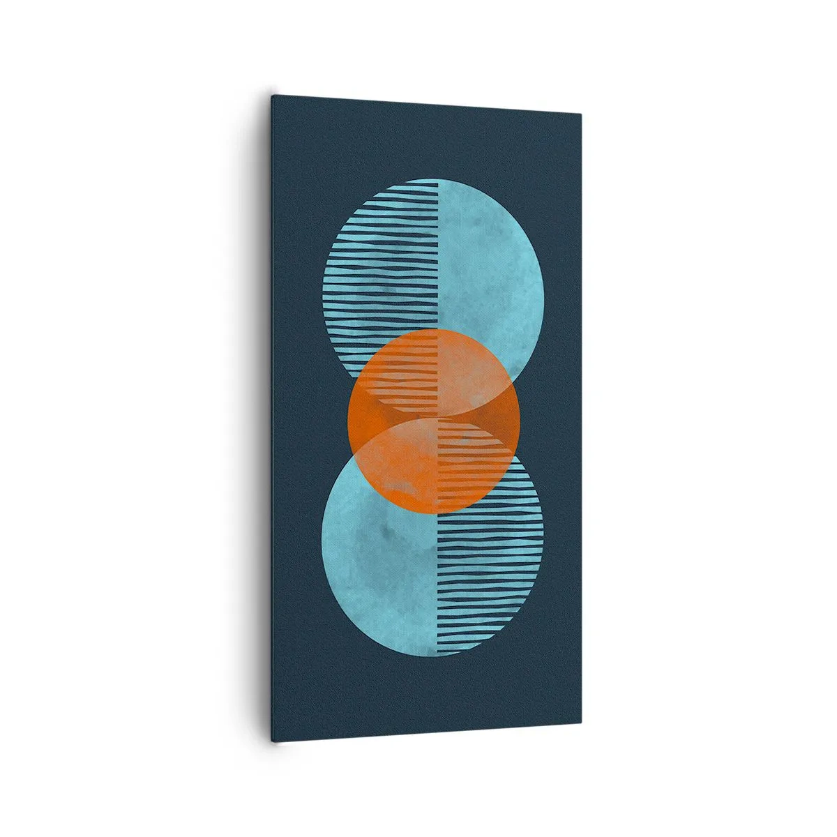 Bild auf Leinwand - Leinwandbild - Symmetrische Komposition - 65x120 cm