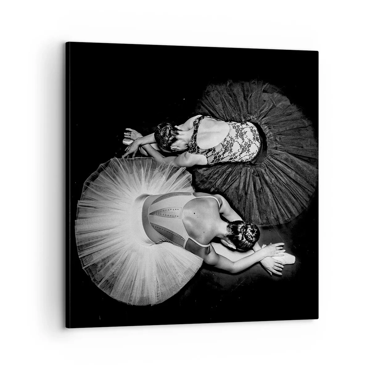 Bild auf Leinwand - Leinwandbild - Jin und Jang – perfekte Balance - 60x60 cm