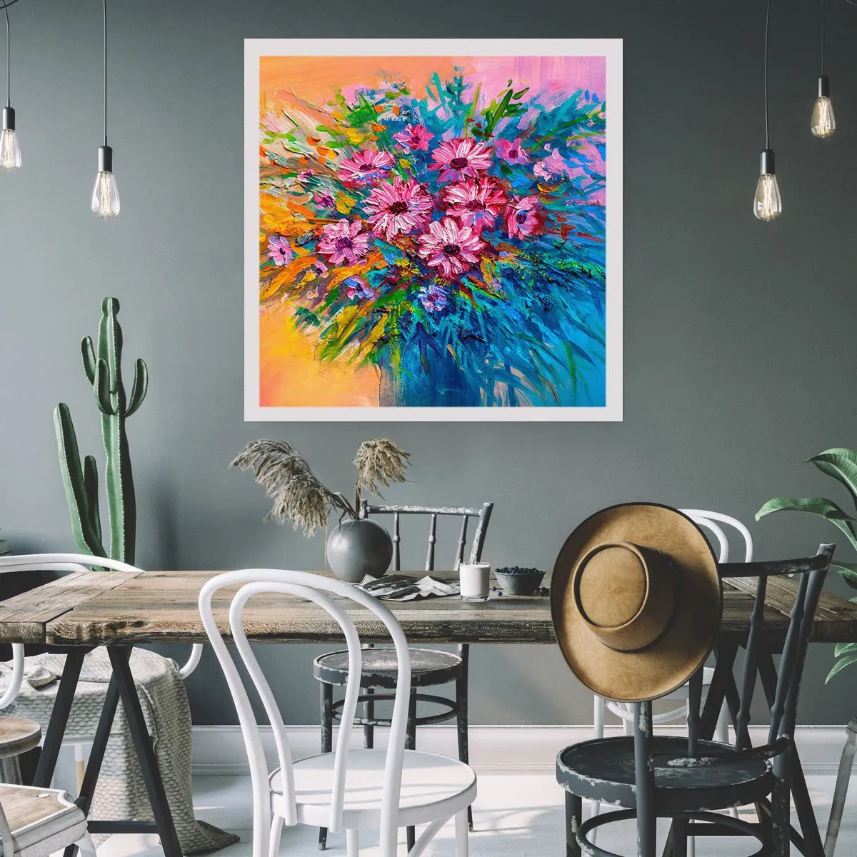 Poster - Lebensenergie - 30x30 cm