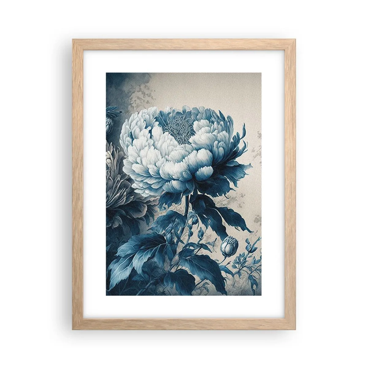 Poster in einem Rahmen aus heller Eiche - Passendes Paar - 30x40 cm