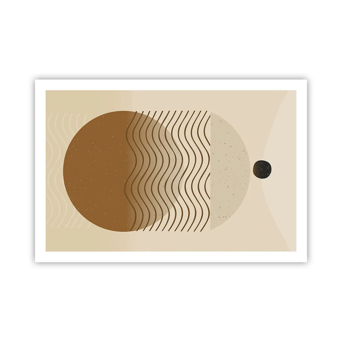 Poster - Zur Entstehung geometrischer Figuren - 91x61 cm