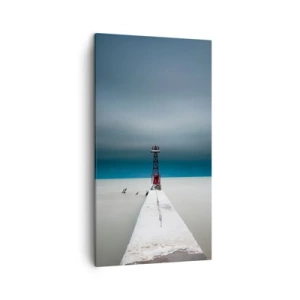 Bild auf Leinwand - Leinwandbild - Um der Weite zu begegnen - 45x80 cm