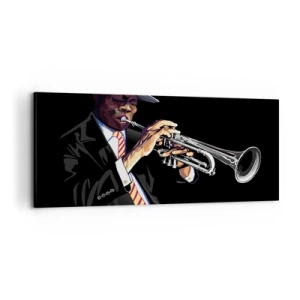 Bild auf Leinwand - Leinwandbild - Charme der alten Schule - 100x40 cm