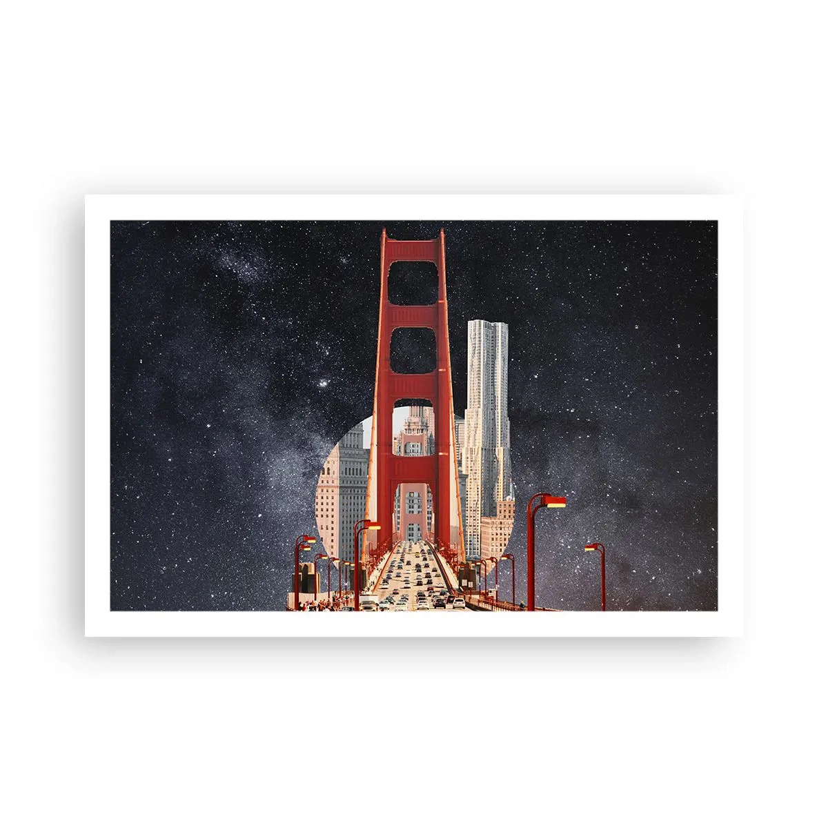 Poster - Immer im Mittelpunkt - 91x61 cm