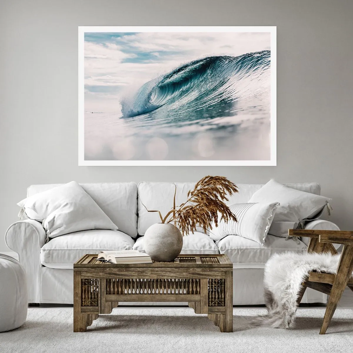 Poster - Wasserspitze - 70x50 cm