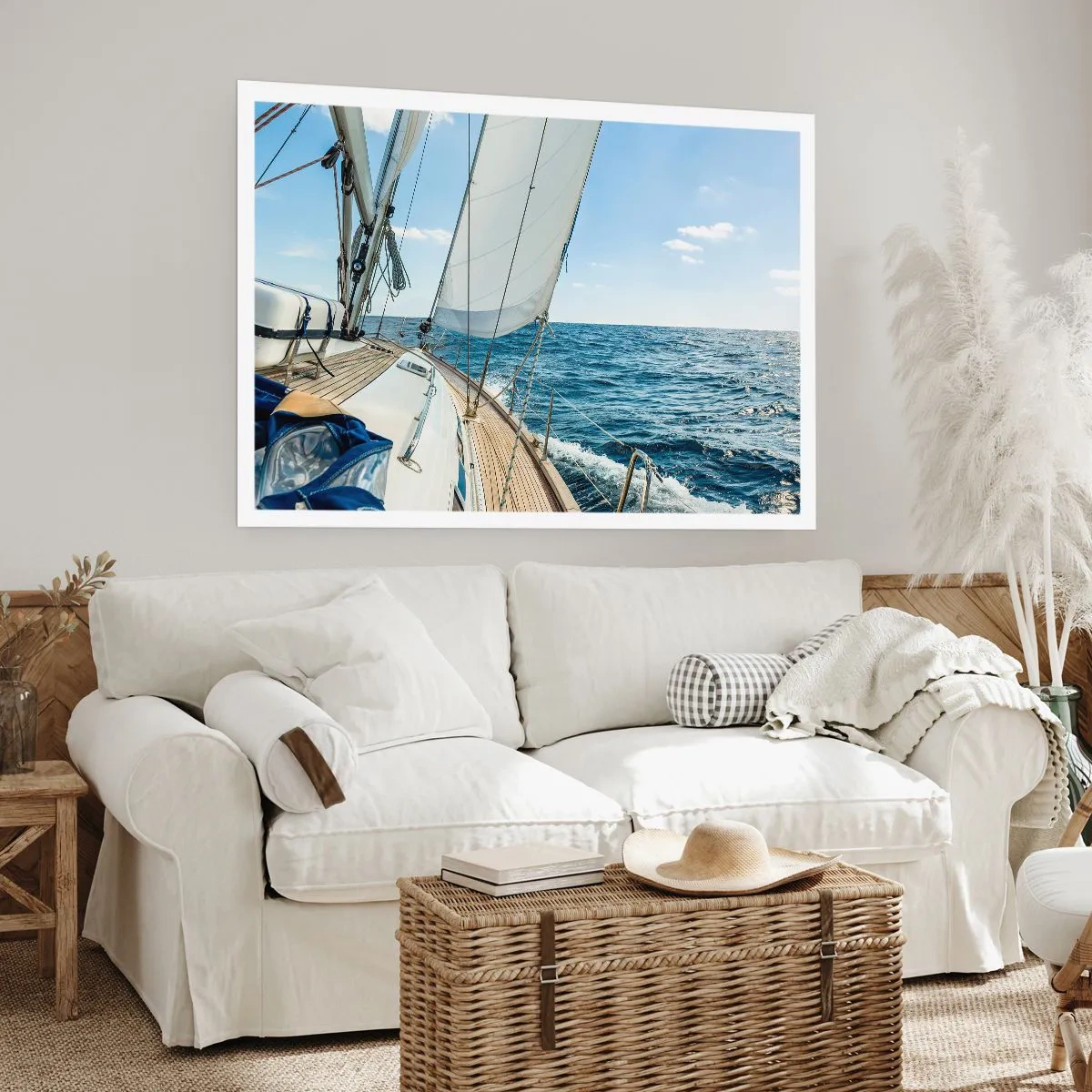 Poster - Ahoi, Abenteuer - 40x30 cm