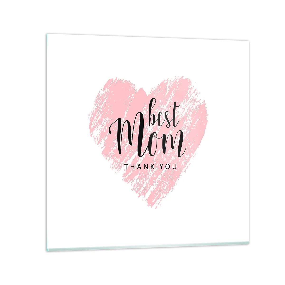 Glasbild - Bild auf glas - Immer der richtige Moment - 70x70 cm