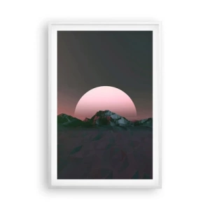 Poster in einem weißen Rahmen - In einer Nachbargalaxie - 61x91 cm