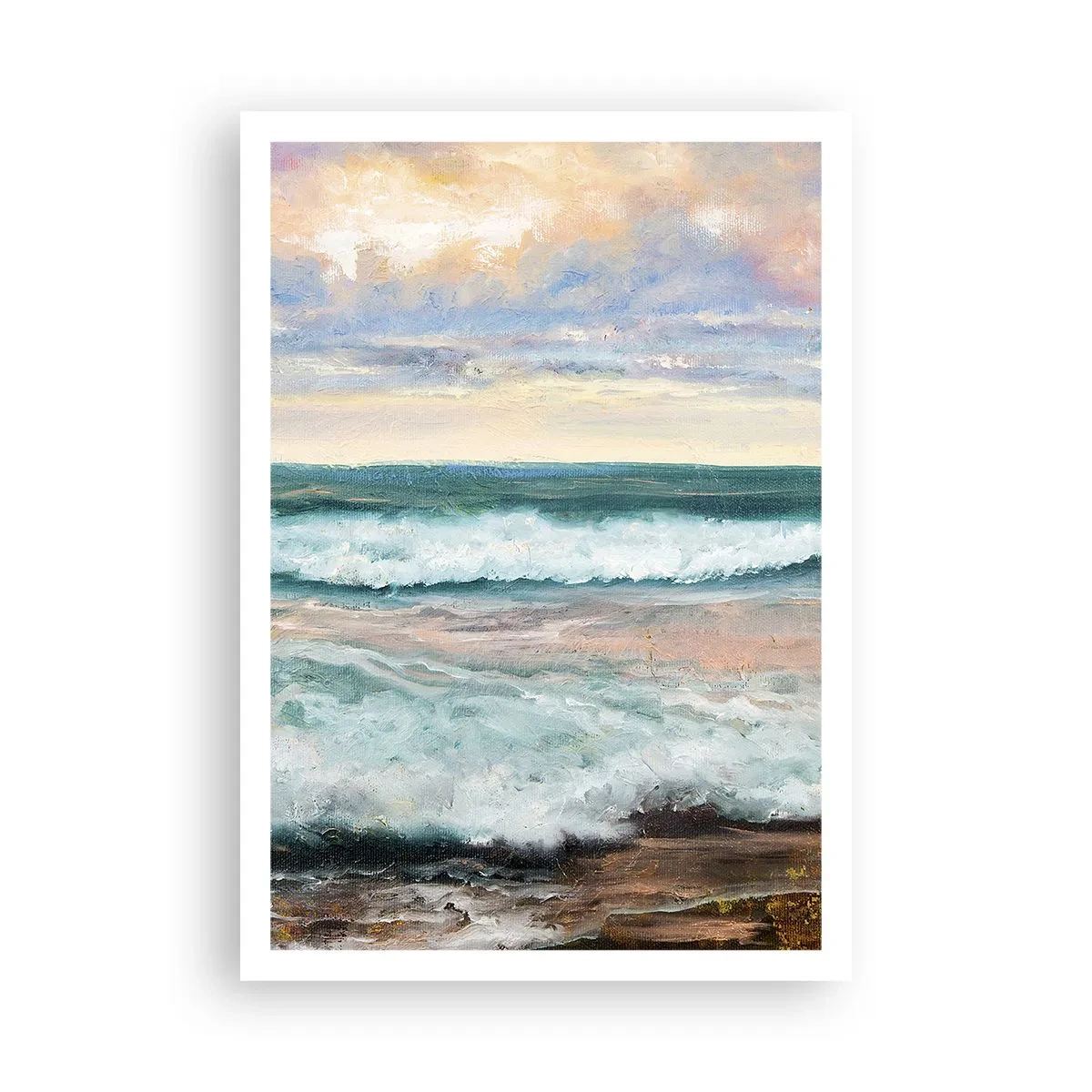 Poster - Hier werden Sie Ihre Seele baumeln lassen - 70x100 cm