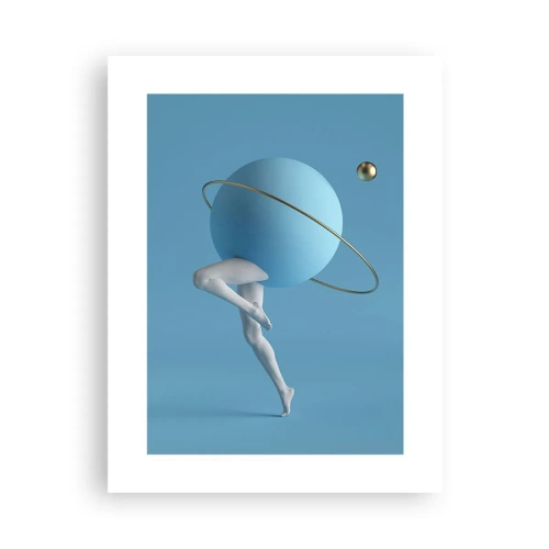 Poster - Und die Planeten spielen verrückt - 30x40 cm