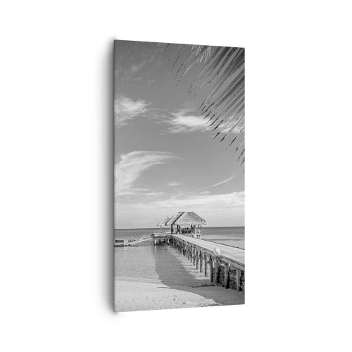 Bild auf Leinwand - Leinwandbild - Erinnerung oder Traum? - 65x120 cm