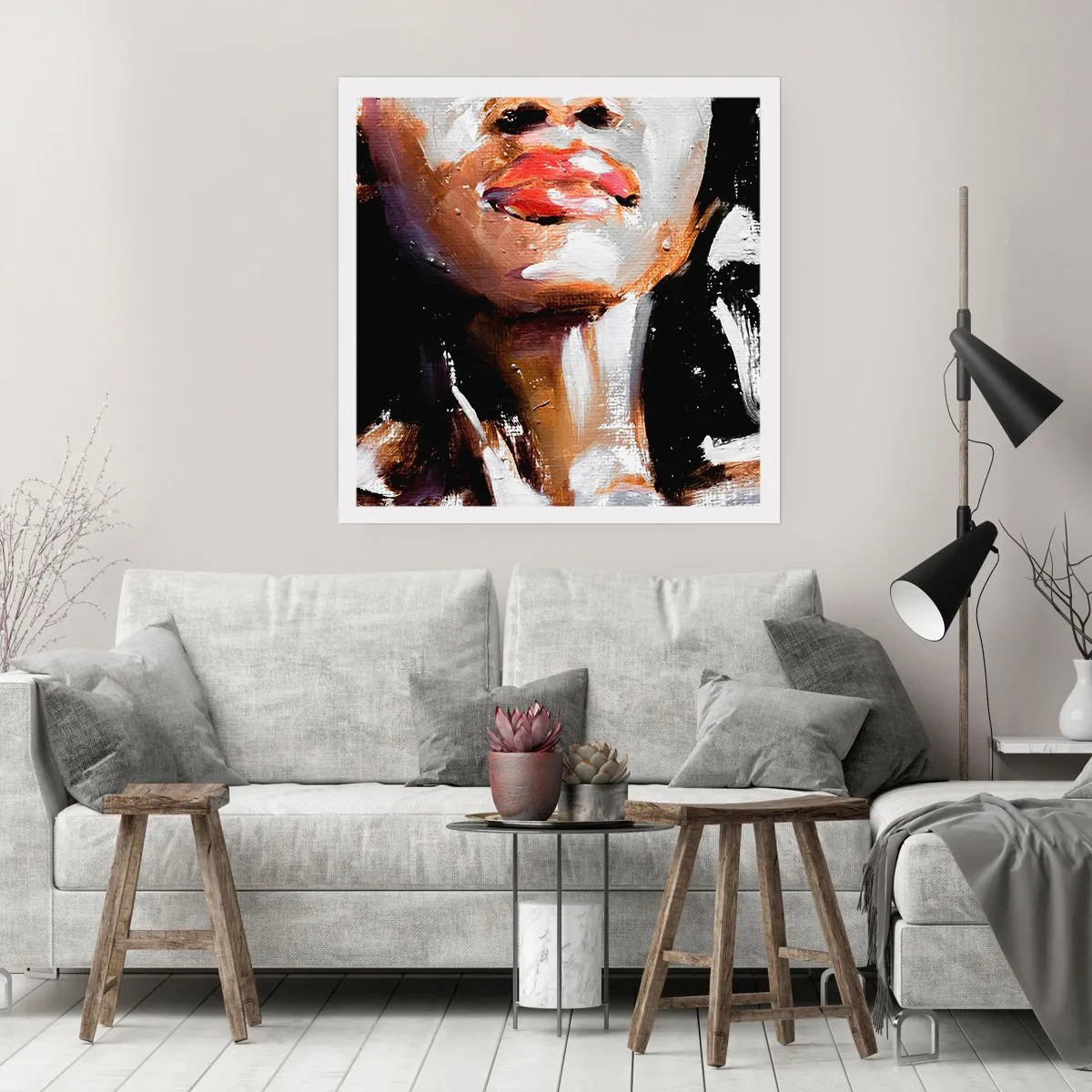 Poster - Stolz ohne Vorurteile - 50x50 cm