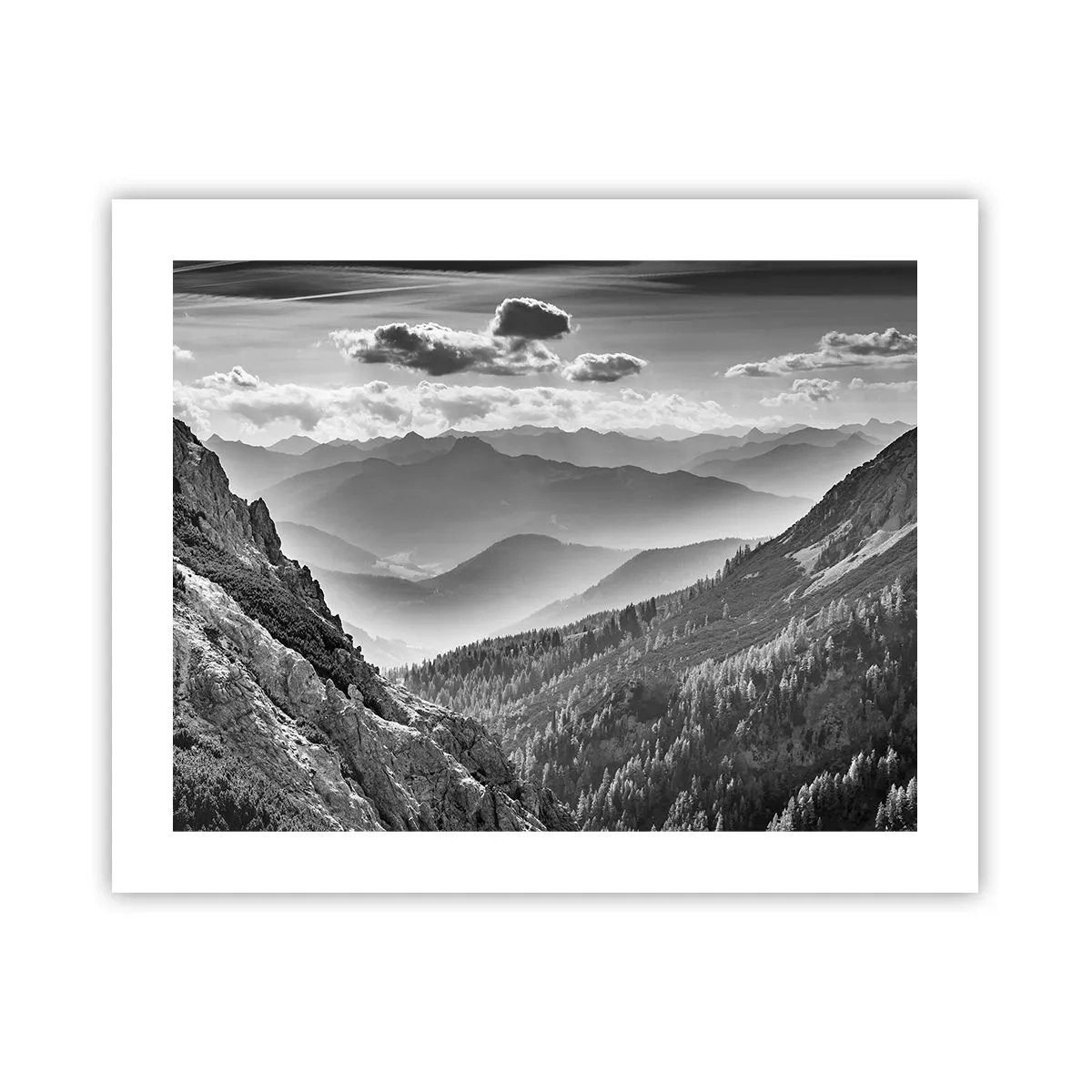 Poster - Bis zum Horizont - 50x40 cm