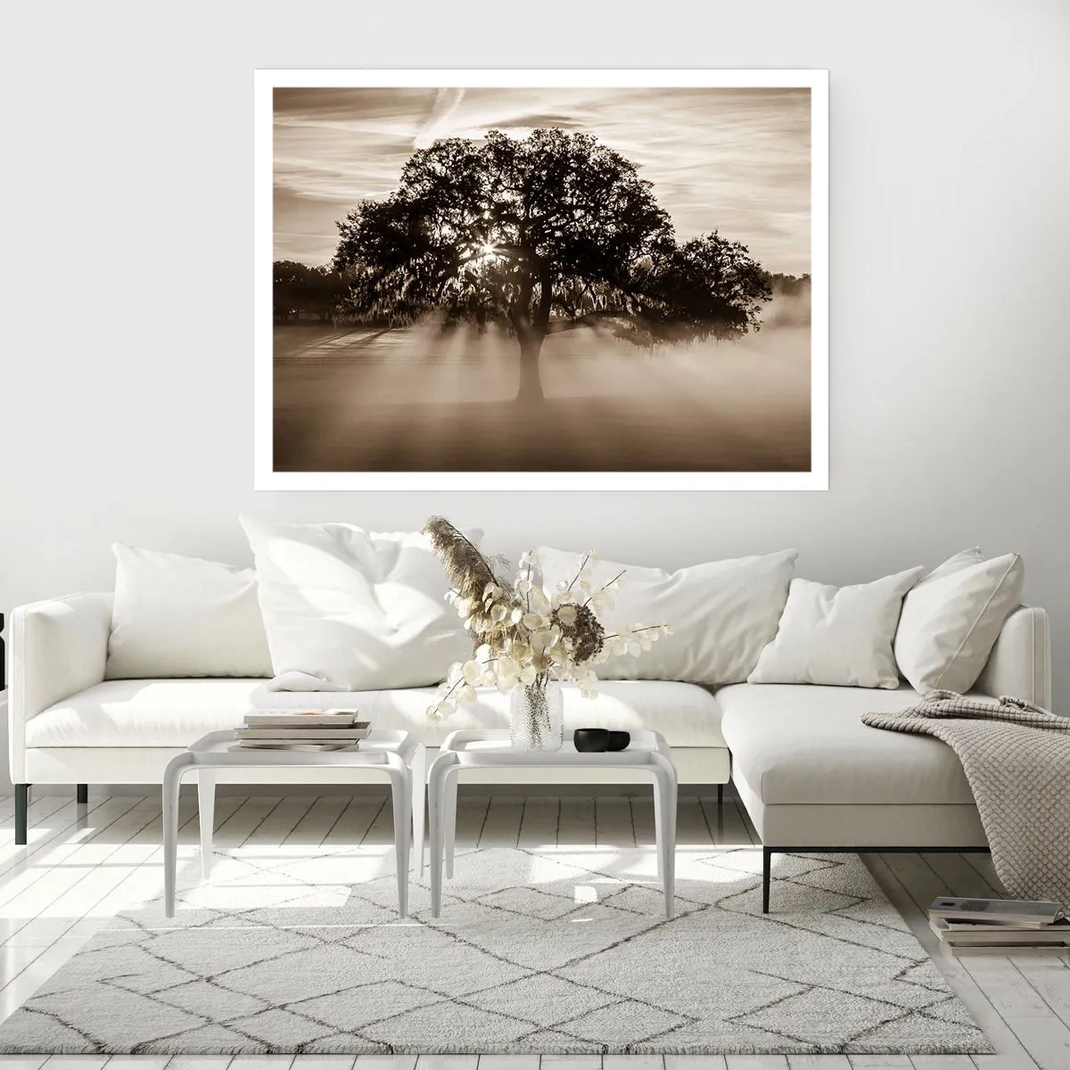 Poster - Baum der guten Nachrichten  - 70x50 cm