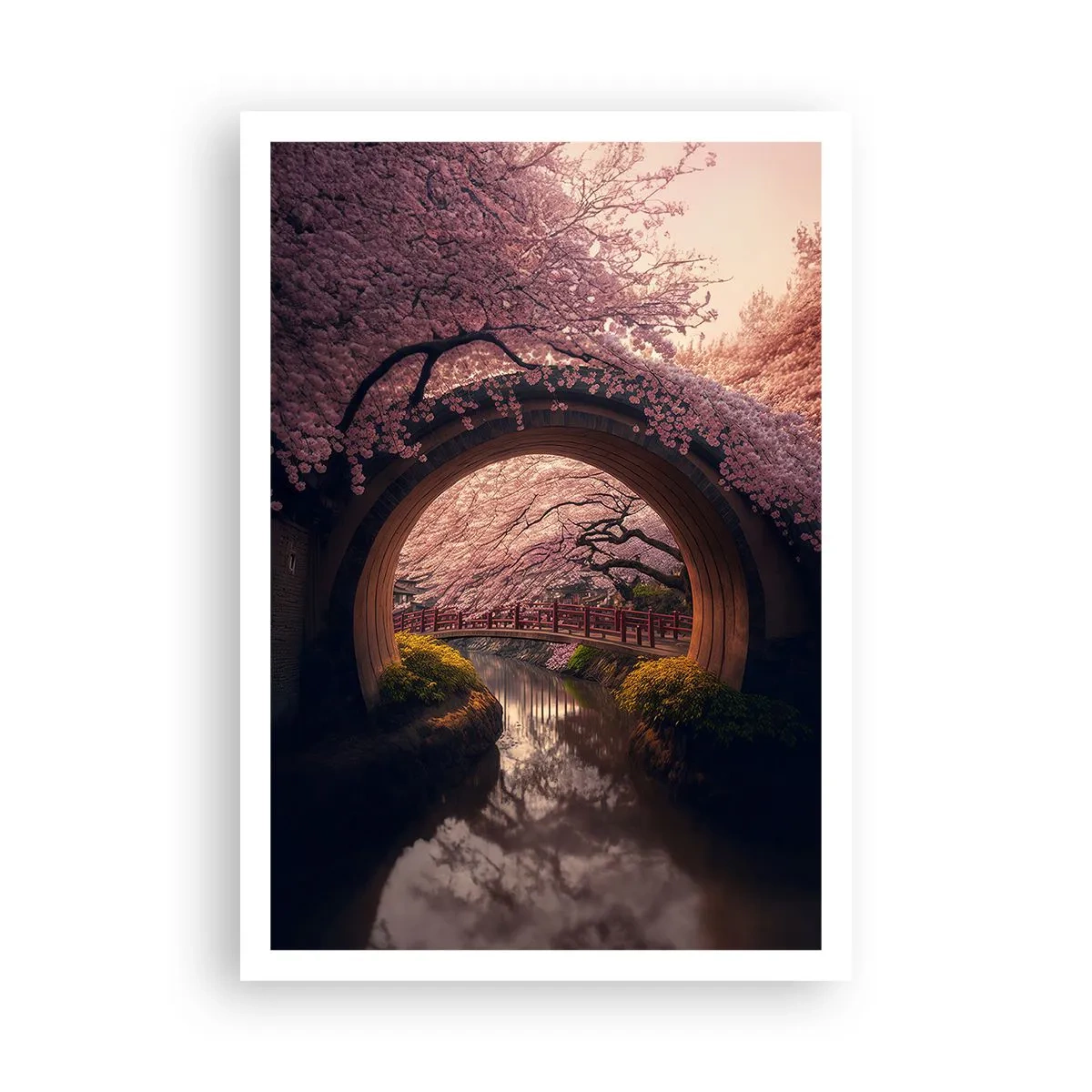 Poster - Japanischer Frühling - 70x100 cm