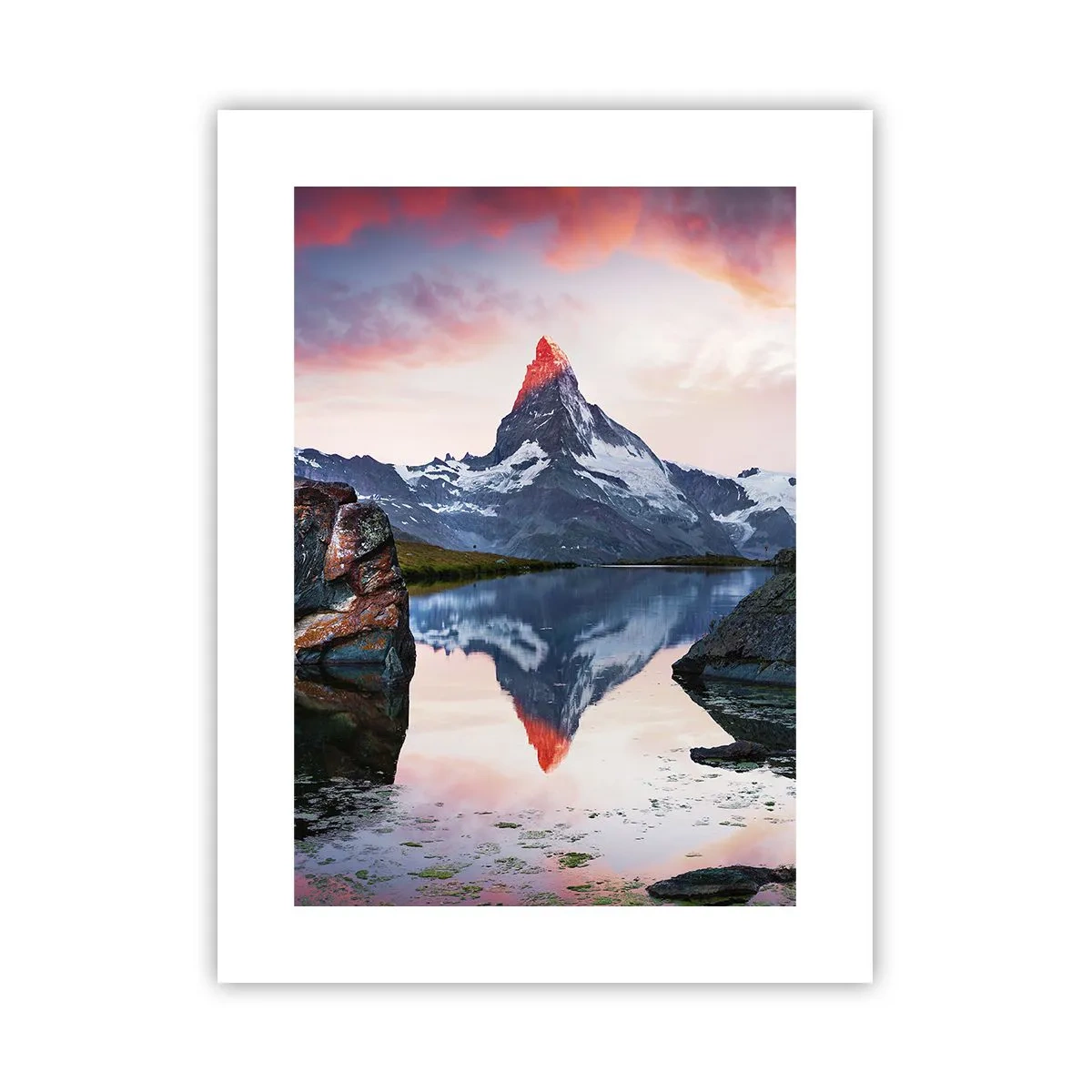 Poster - Das Herz der Berge ist heiß - 30x40 cm