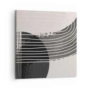 Bild auf Leinwand - Leinwandbild - Hin und zurück - 50x50 cm