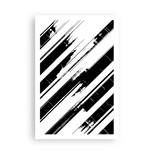 Poster - Eine intensive und dynamische Komposition - 61x91 cm