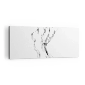 Bild auf Leinwand - Leinwandbild - Schön und stark - 100x40 cm