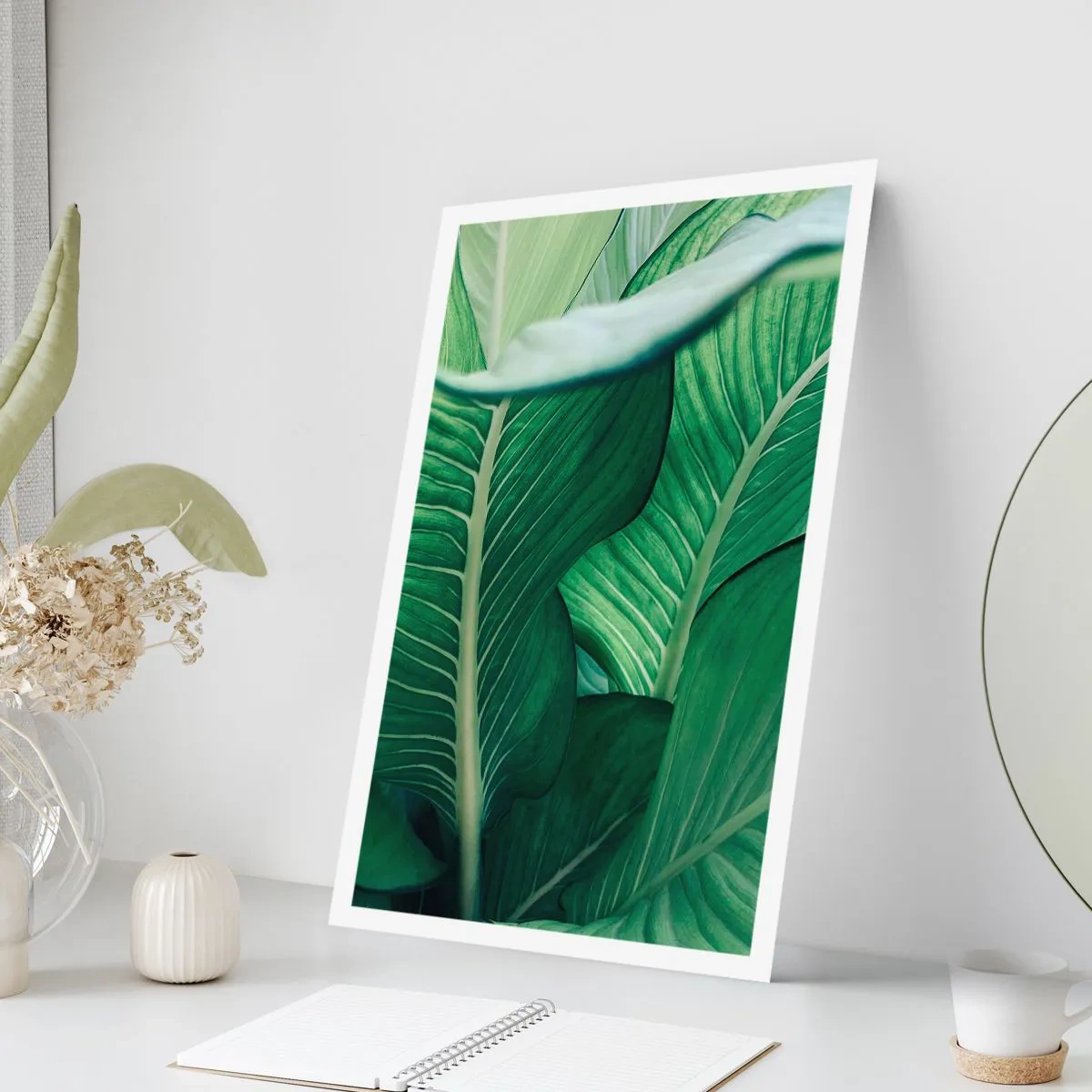 Poster - Intensiv grünes Leben - 30x40 cm