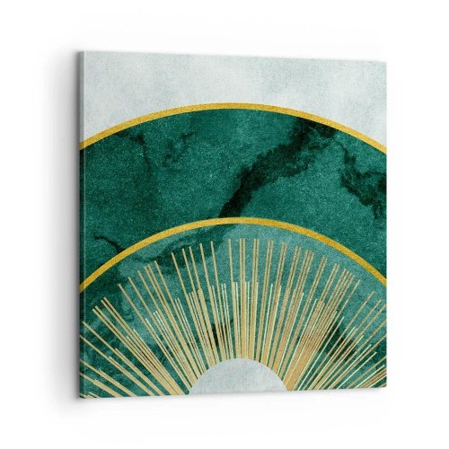 Bild auf Leinwand - Leinwandbild - Anderes Sonnensystem - 60x60 cm