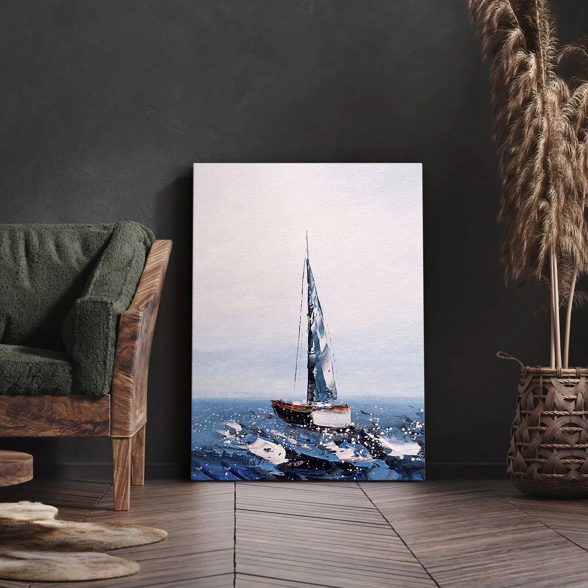 Bild auf Leinwand - Leinwandbild - Bruderschaft des Windes - 45x80 cm