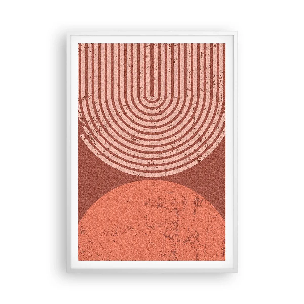 Poster in einem weißen Rahmen - Enge Beziehung - 70x100 cm